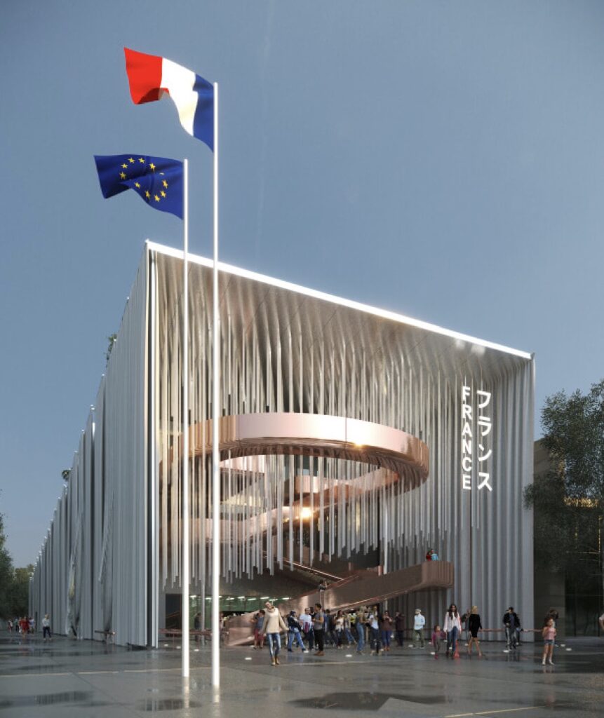 フランス館の外観